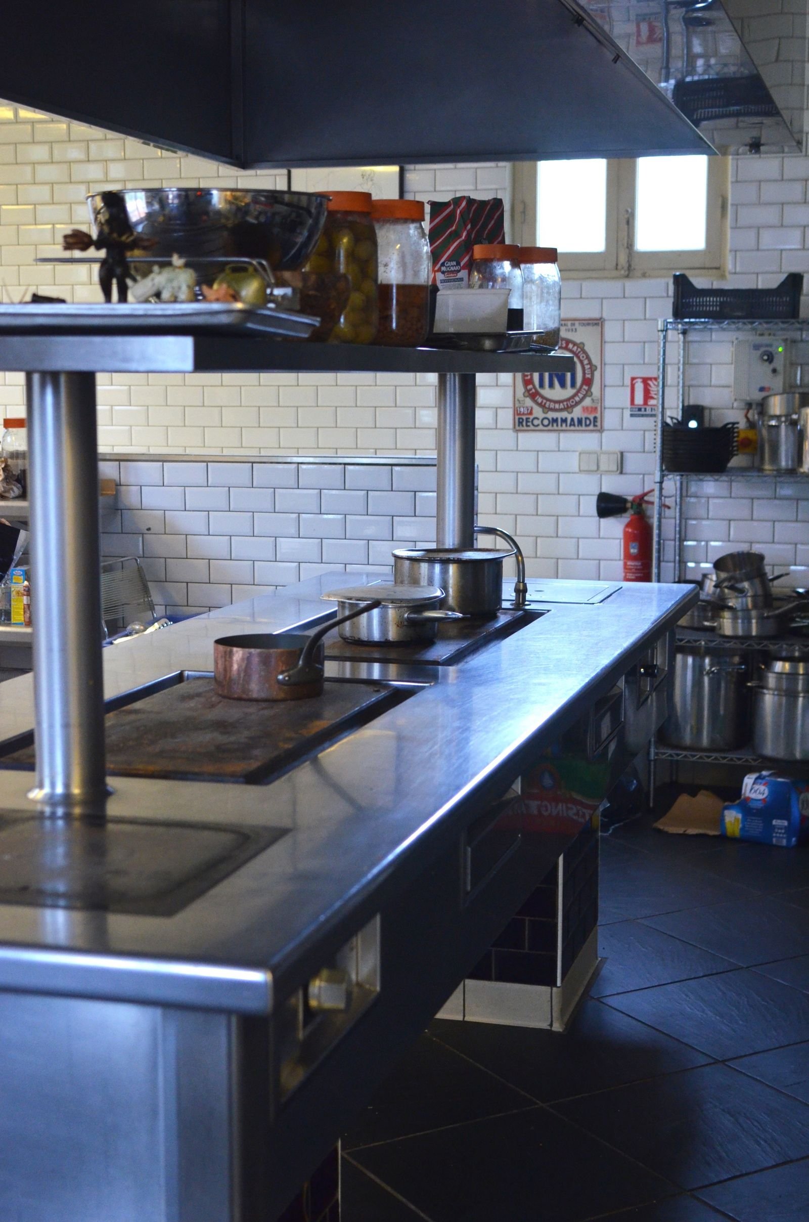 Commercial kitchen, treated on a scheduled pest control program